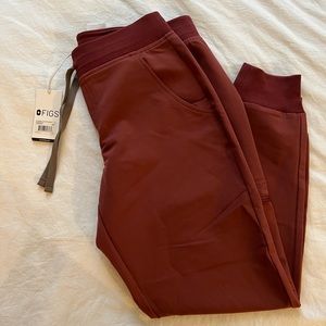 Dark Cherry Figs Zamora joggers